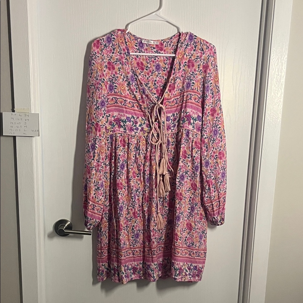 Floral Pink Dress